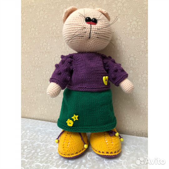 Кукла тильда Кошечка