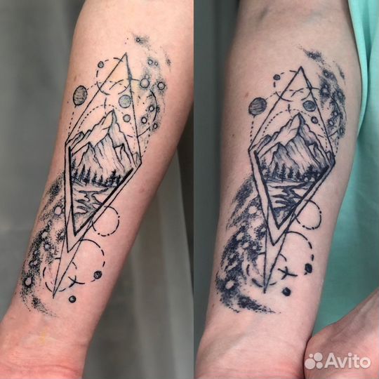 Мехенди, тату хной, временное тату