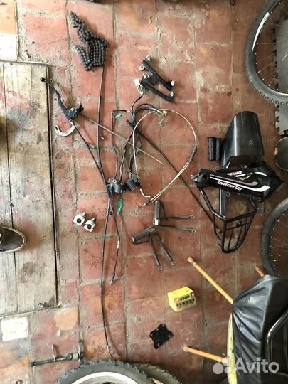 Запчасти на мопед orion