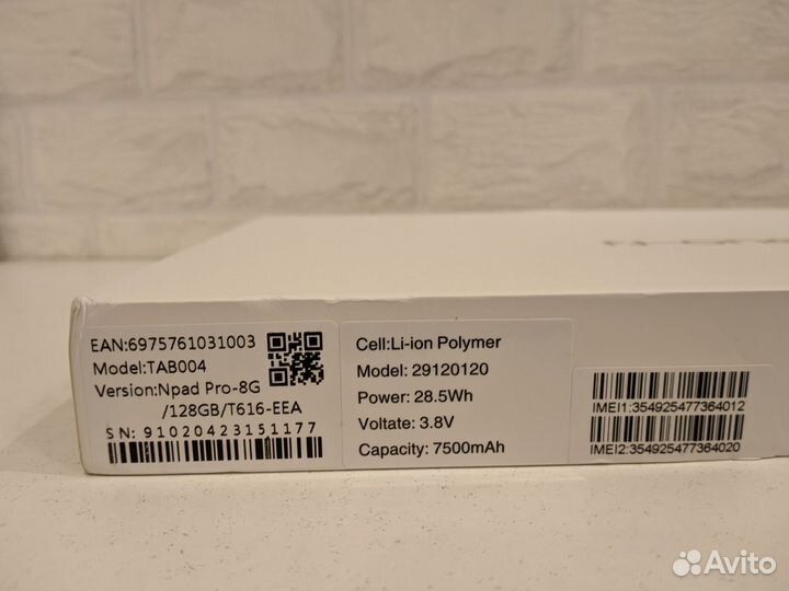 Планшет N-One NPad Pro 8/128 LTE. Новый