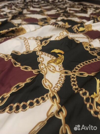 Ткань Шёлк Армани принт