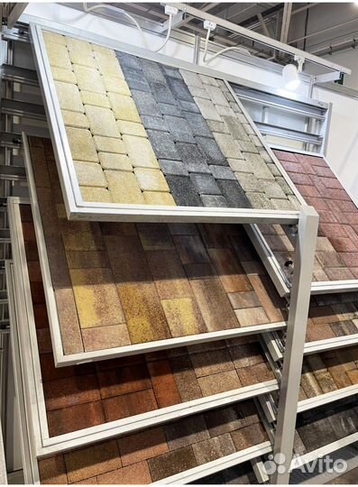 Тротуарная плитка сухопрессованная