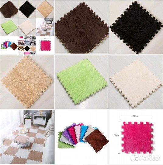 Коврик пазл мягкий