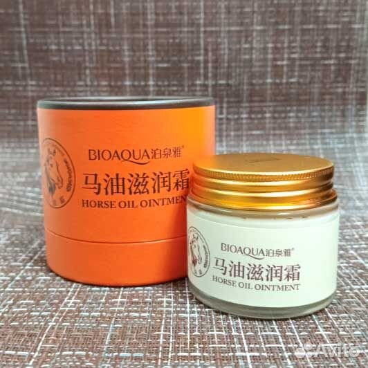 Увлажняющий крем для лица с лошадиным маслом, 70г