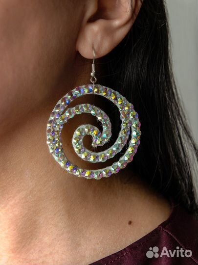 Украшения для восточных танцев - серьги