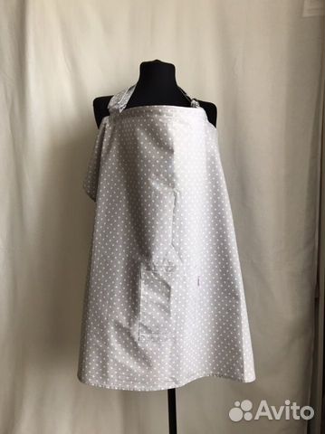 Фартук для кормления грудью из хлопка регулируется