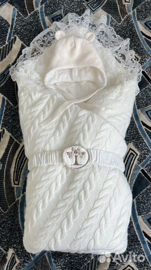 Вязаный комплект для выписки