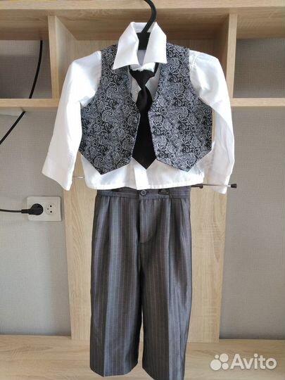 Костюм парадный для мальчика 1-2 года, 4 предмета