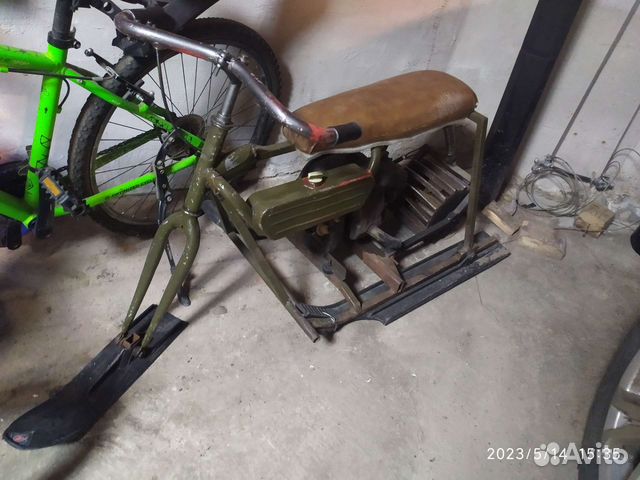 Самодельный снегокат