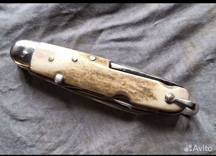 Нож складной, старинный, европа