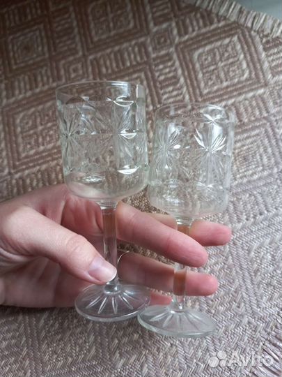 Набор рюмок хрусталь СССР