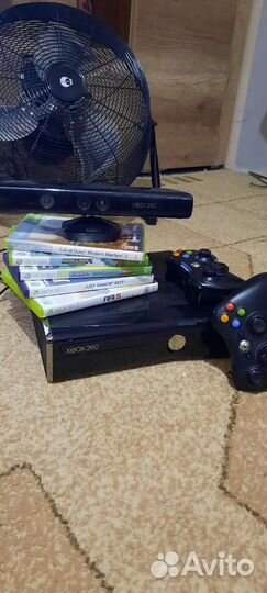 Игровая приставка xbox 360 с играми