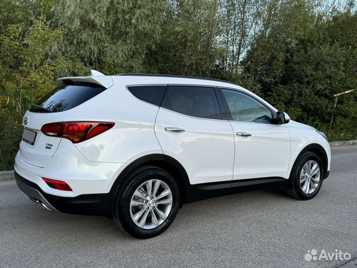 Hyundai Santa Fe 2.2 AT, 2018, 74 850 км