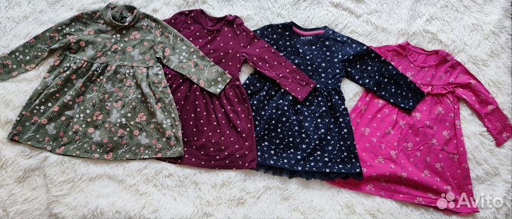 Одежда пакетом для девочки 86 92 весна / осень