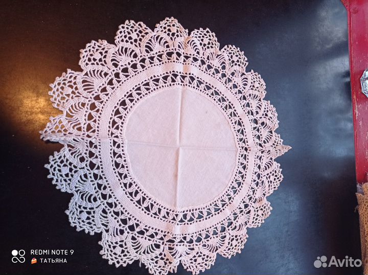 Кружево ручная вязка