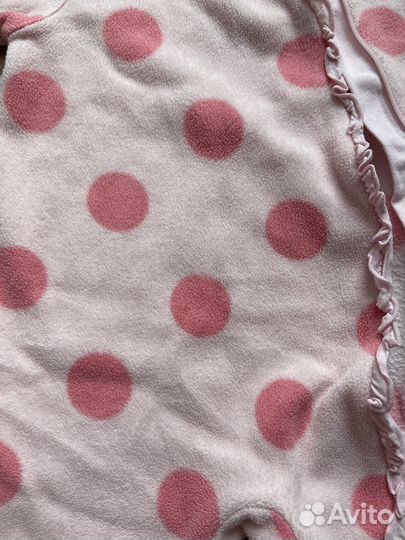 Боди флис для девочки next