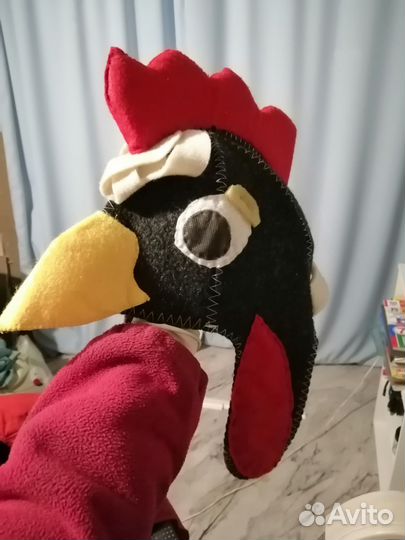 Маска новогодняя петух