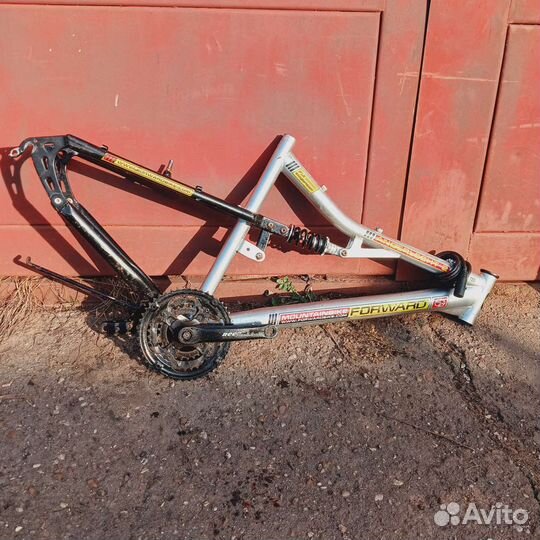 Рама велосипеда двухподвес