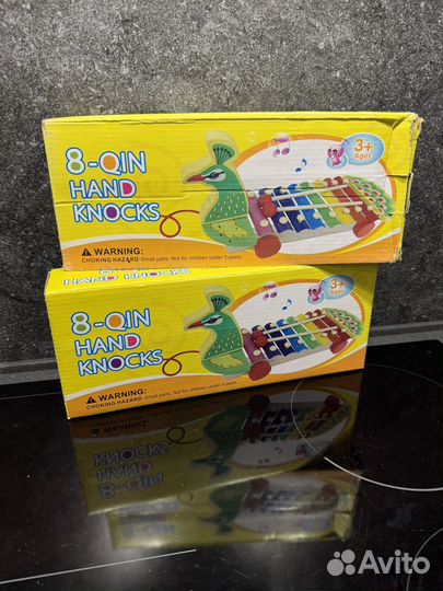 Ксилофон каталка Павлин