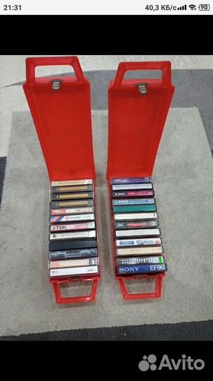 Боксы для аудиокассет СССР