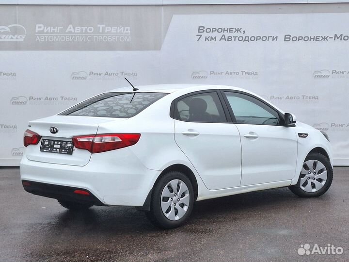 Kia Rio 1.4 МТ, 2014, 168 351 км