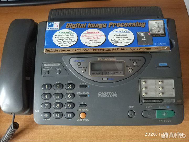 Телефон-автоответчик-копир-факс Panasonic KX-F700