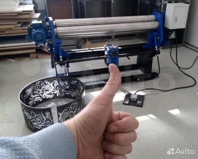 Вальцы электромеханические 1300х4