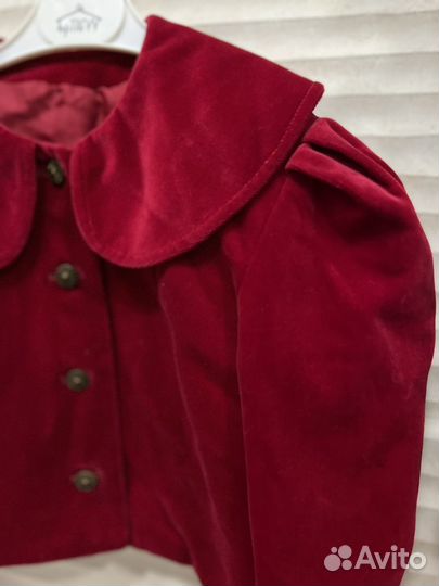 Кофта для девочки 134- 140 бархат