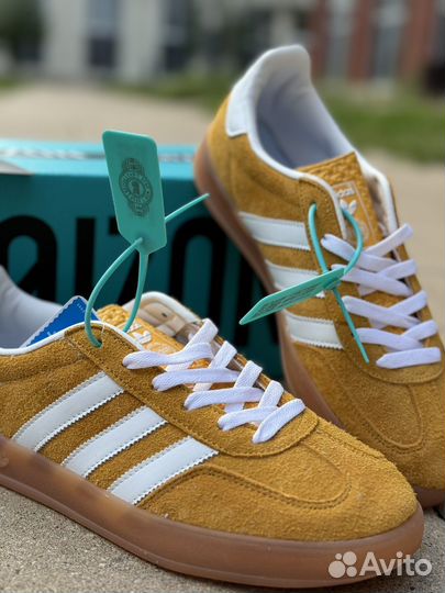 Adidas Gazelle Indoor Orange Оригинал (Poizon)