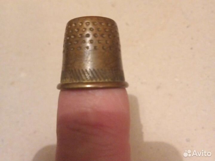 Наперсток латунь СССР