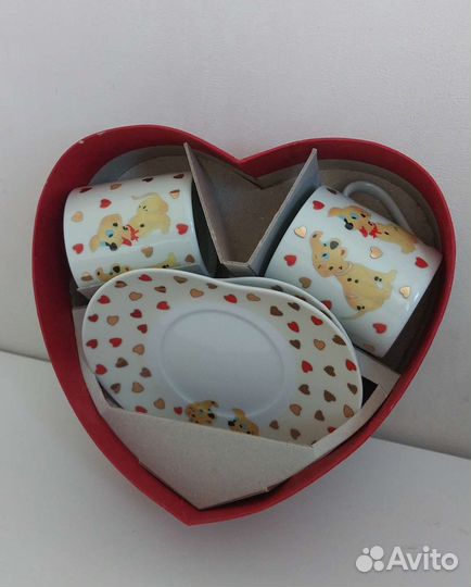 Набор кофейный Долматинцы новый