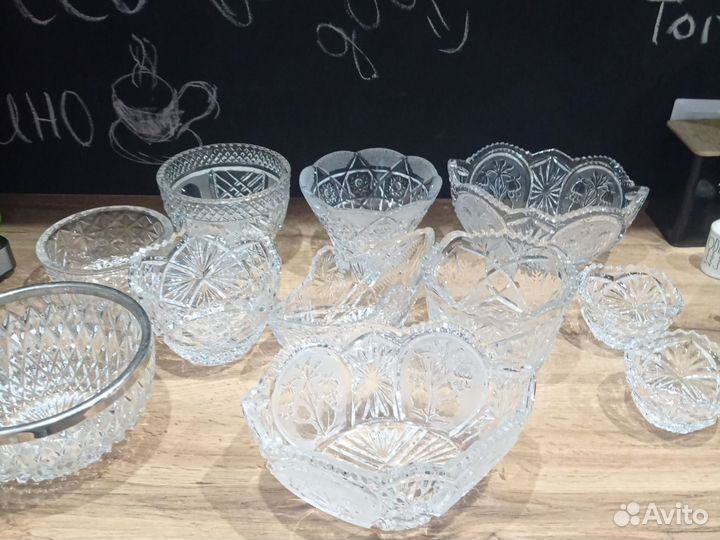 Хрусталь СССР много