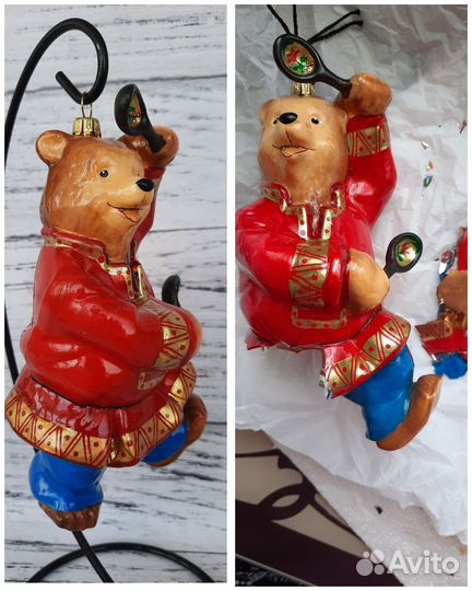 Ремонт и реставрация елочных игрушек