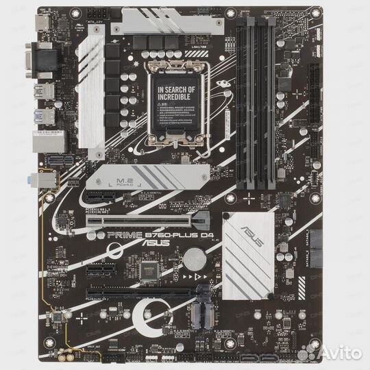 Материнская плата asus prime B760-plus D4(LGA1700)