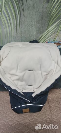 Зимний конверт в коляску