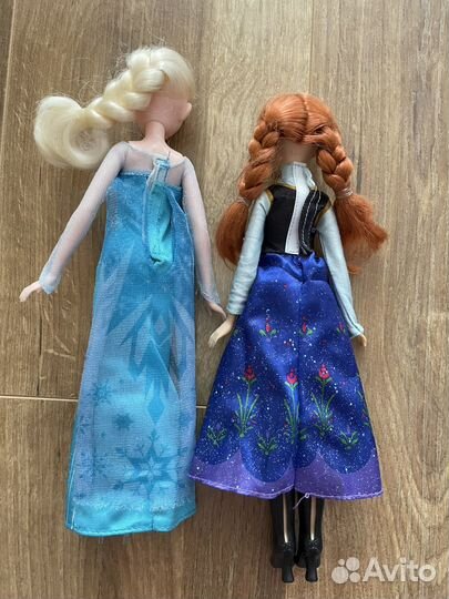 Куклы Анна и Эльза холодное сердце