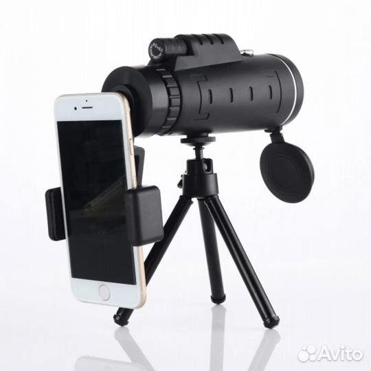 Монокуляр 40X60 HD + крепление телефона + штатив