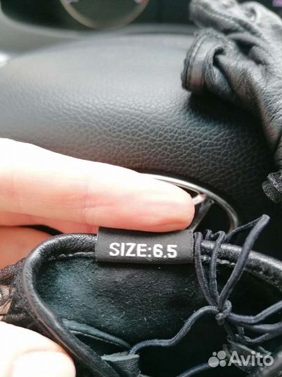 Перчатки кожаные женские