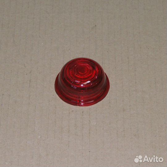 Рассеиватель указателя габаритов гф 3 красный Е-10