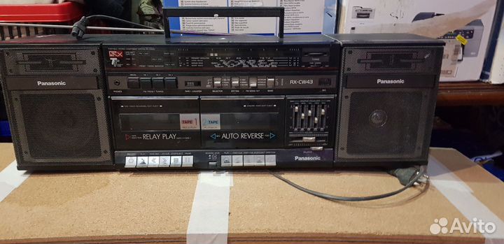 Магнитола Магнитофон Panasonic RX-CW 43 L