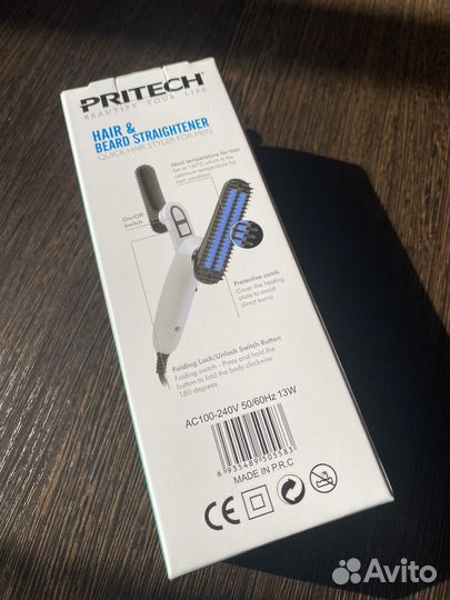 Фен расческа выпрямитель Pritech