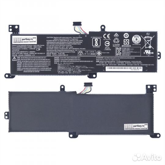 Аккумулятор для Lenovo L16C2PB2 7.6V 4030mAh 30Wh