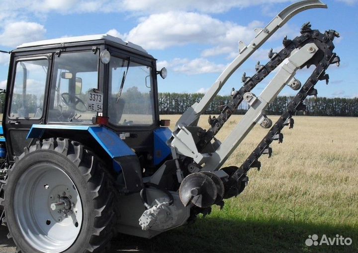 Бара траншеекопатель