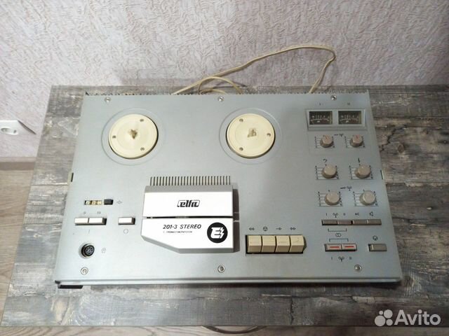 Катушечный магнитофон Эльфа 201-3