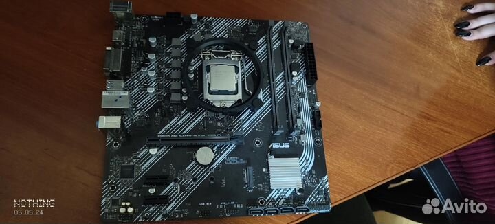 Материнская плата asus rock H410M-K R2.0turbo