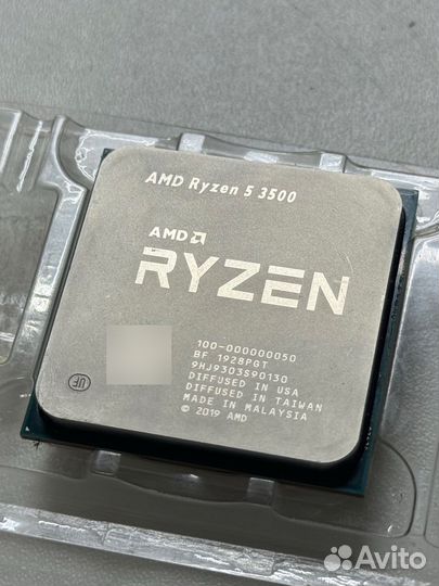 Процессор AMD ryzen 5 3500 6/6 AM4