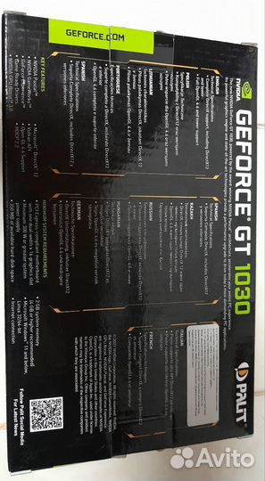 Видеокарта gt1030