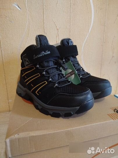 Ботинки ортопедические зимние на мальчика 38р