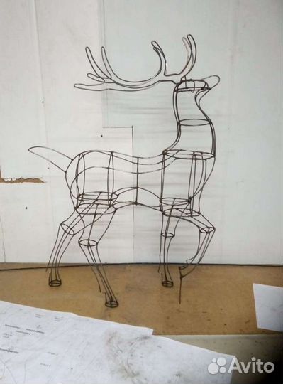 Новогодний олень