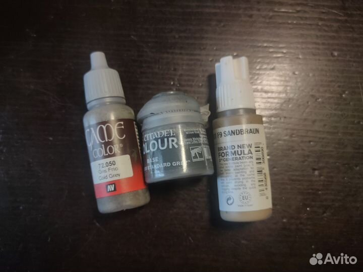 Краски vallejo ak